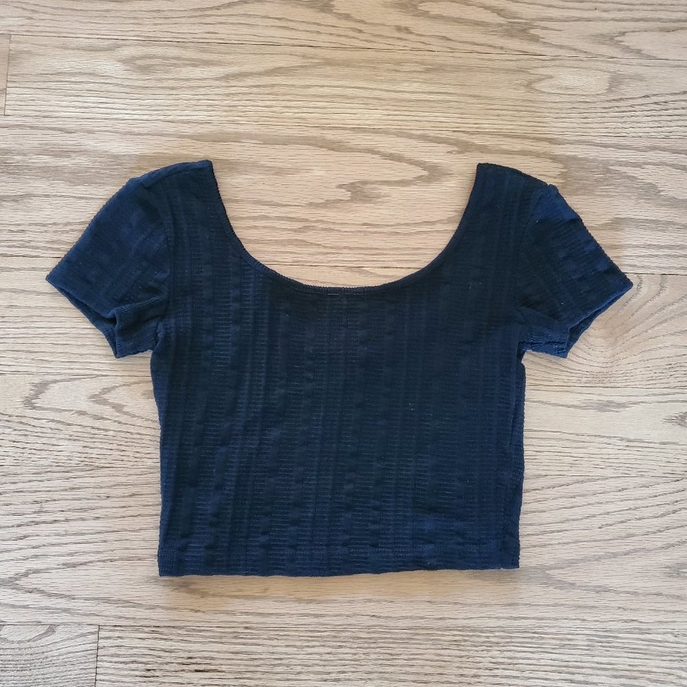 *3 for $20*Forever 21 Black Crop Top S VGUC